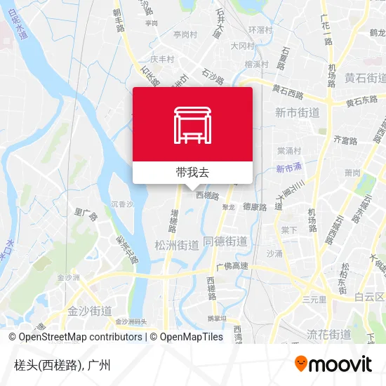 槎头(西槎路)地图