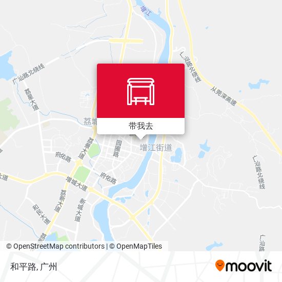 和平路地图
