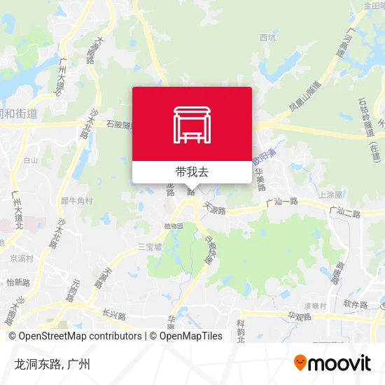 龙洞东路地图