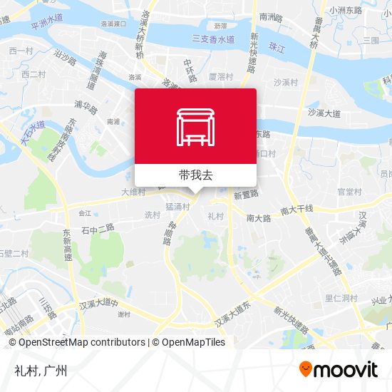 礼村地图