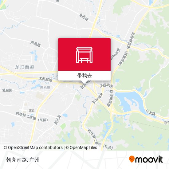 朝亮南路地图
