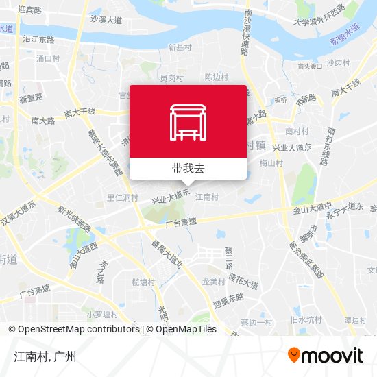 江南村地图