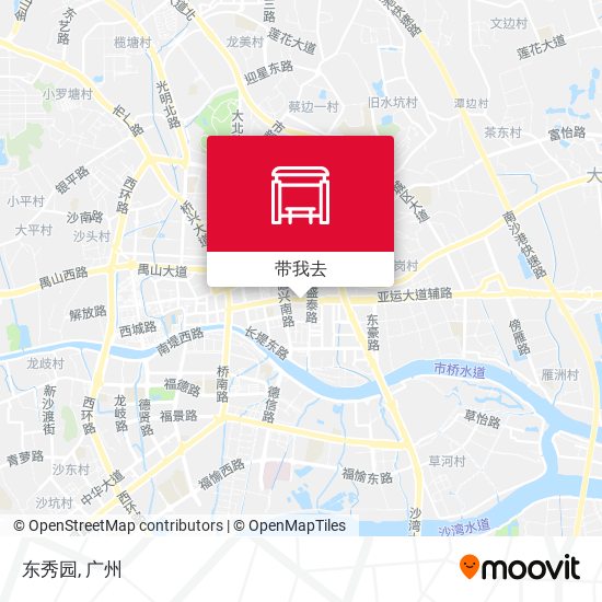 东秀园地图