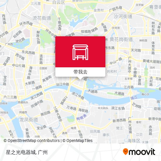 星之光电器城地图