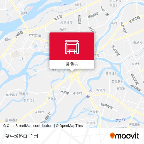 望牛墩路口地图