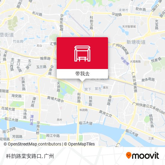科韵路棠安路口地图