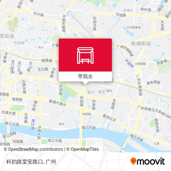 科韵路棠安路口地图