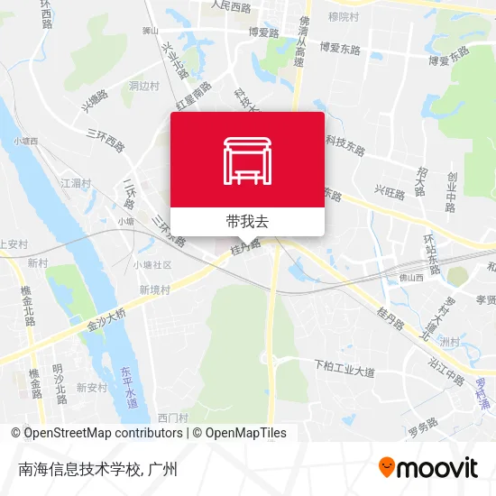 南海信息技术学校地图