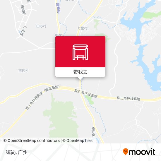 缠岗地图