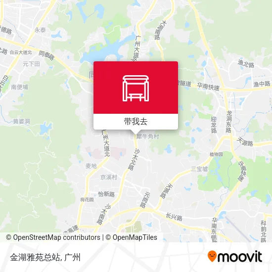 金湖雅苑总站地图