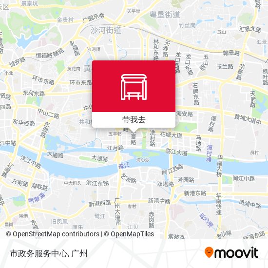 市政务服务中心地图