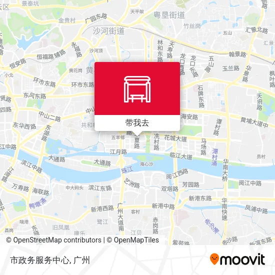 市政务服务中心地图
