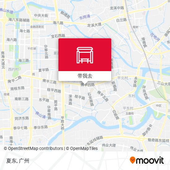 夏东地图