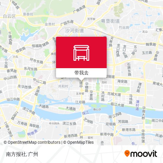 南方报社地图