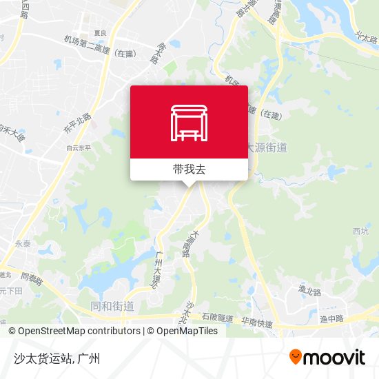 沙太货运站地图
