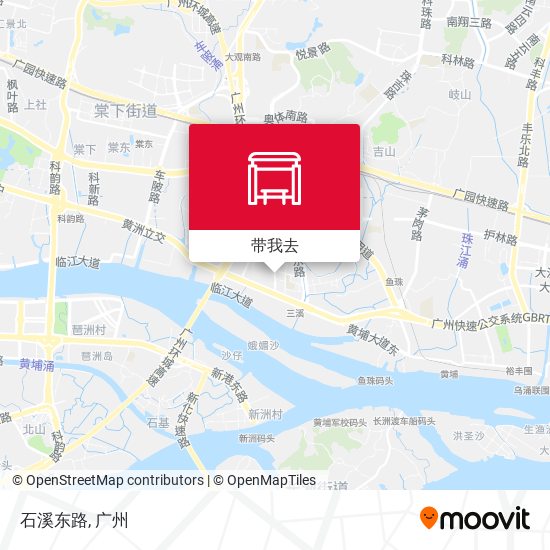 石溪东路地图