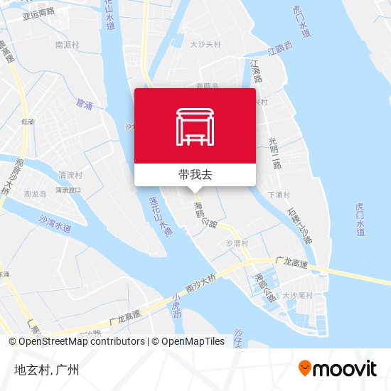 地玄村地图