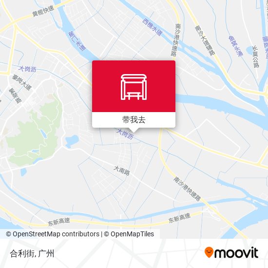 合利街地图