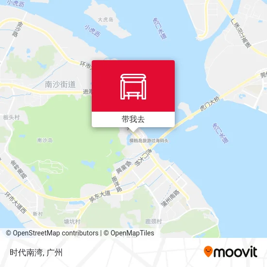 时代南湾地图
