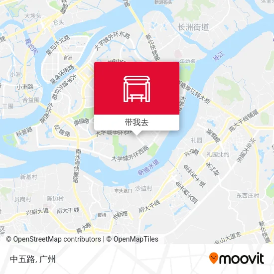 中五路地图