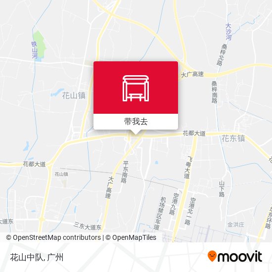 花山中队地图