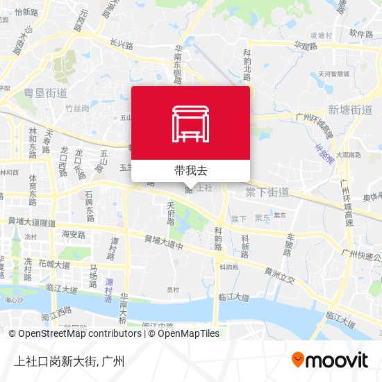 上社口岗新大街地图