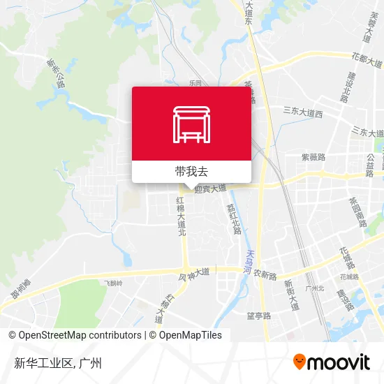 新华工业区地图
