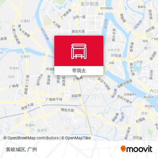 黄岐城区地图
