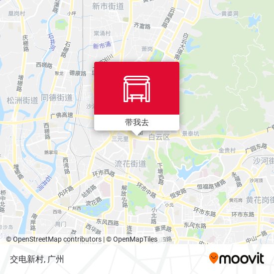 交电新村地图
