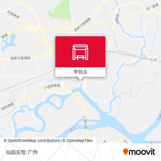 仙园宾馆地图