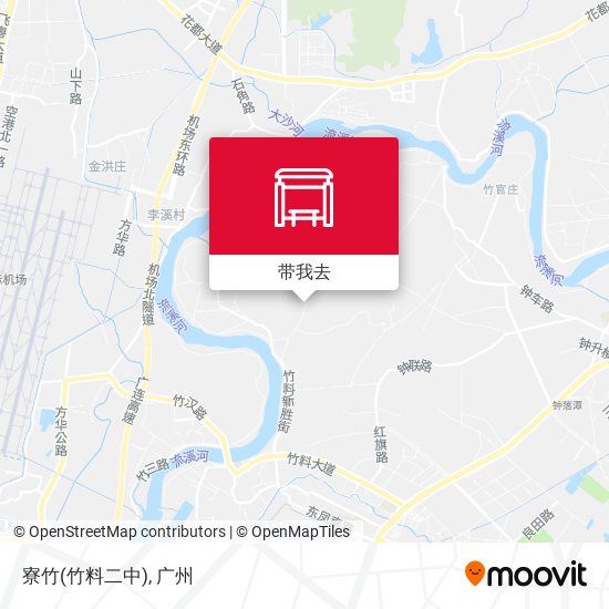 寮竹(竹料二中)地图