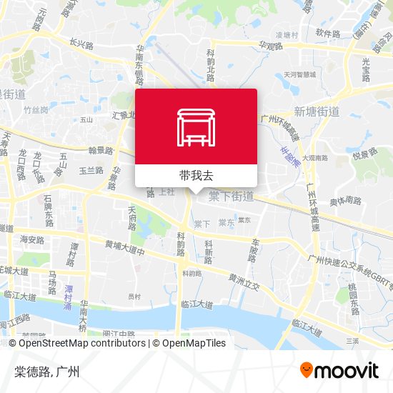 棠德路地图