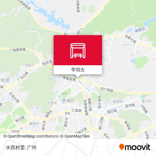 水西村委地图