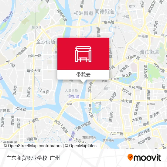 广东商贸职业学校地图