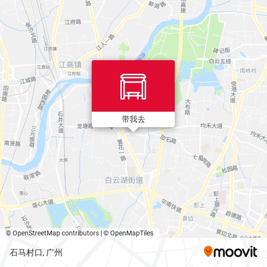 石马村口地图