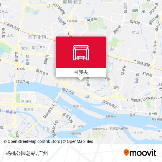 杨桃公园总站地图