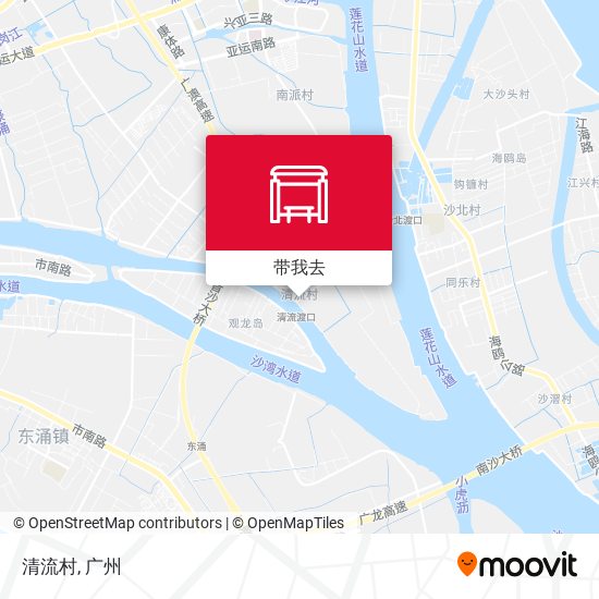 清流村地图