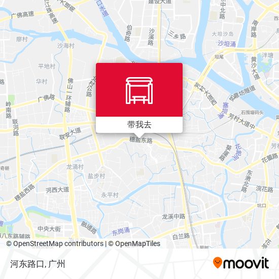河东路口地图
