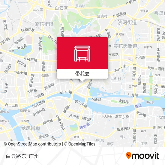 白云路东地图