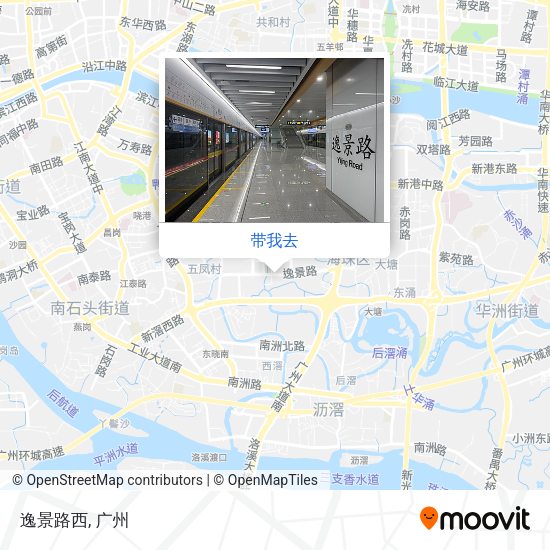 逸景路西地图
