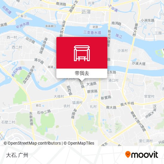 大石地图