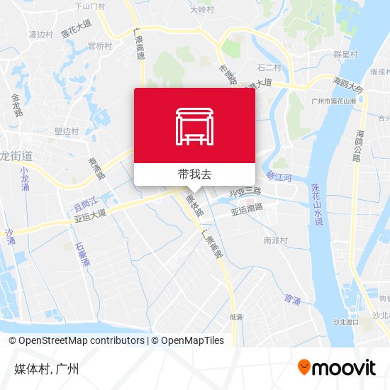 媒体村地图