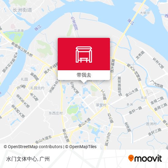 水门文体中心地图