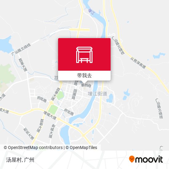 汤屋村地图