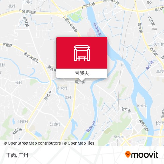 丰岗地图