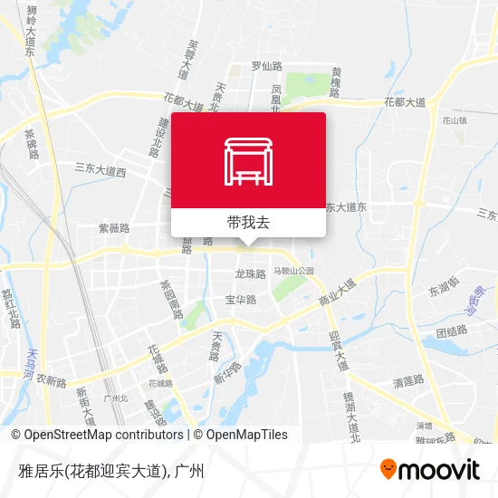 雅居乐(花都迎宾大道)地图