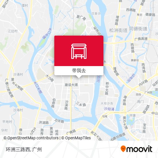 环洲三路西地图