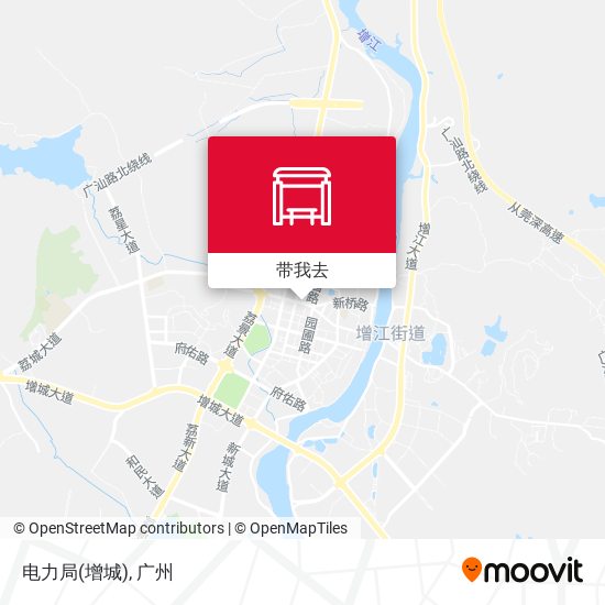 电力局(增城)地图