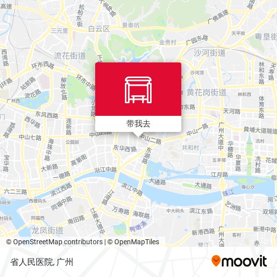 省人民医院地图