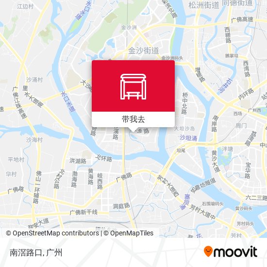 南滘路口地图